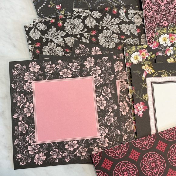 NEW Anna Griffin Carte Noir Square Cards and Envelopes 36ct - Picture 6 of 12